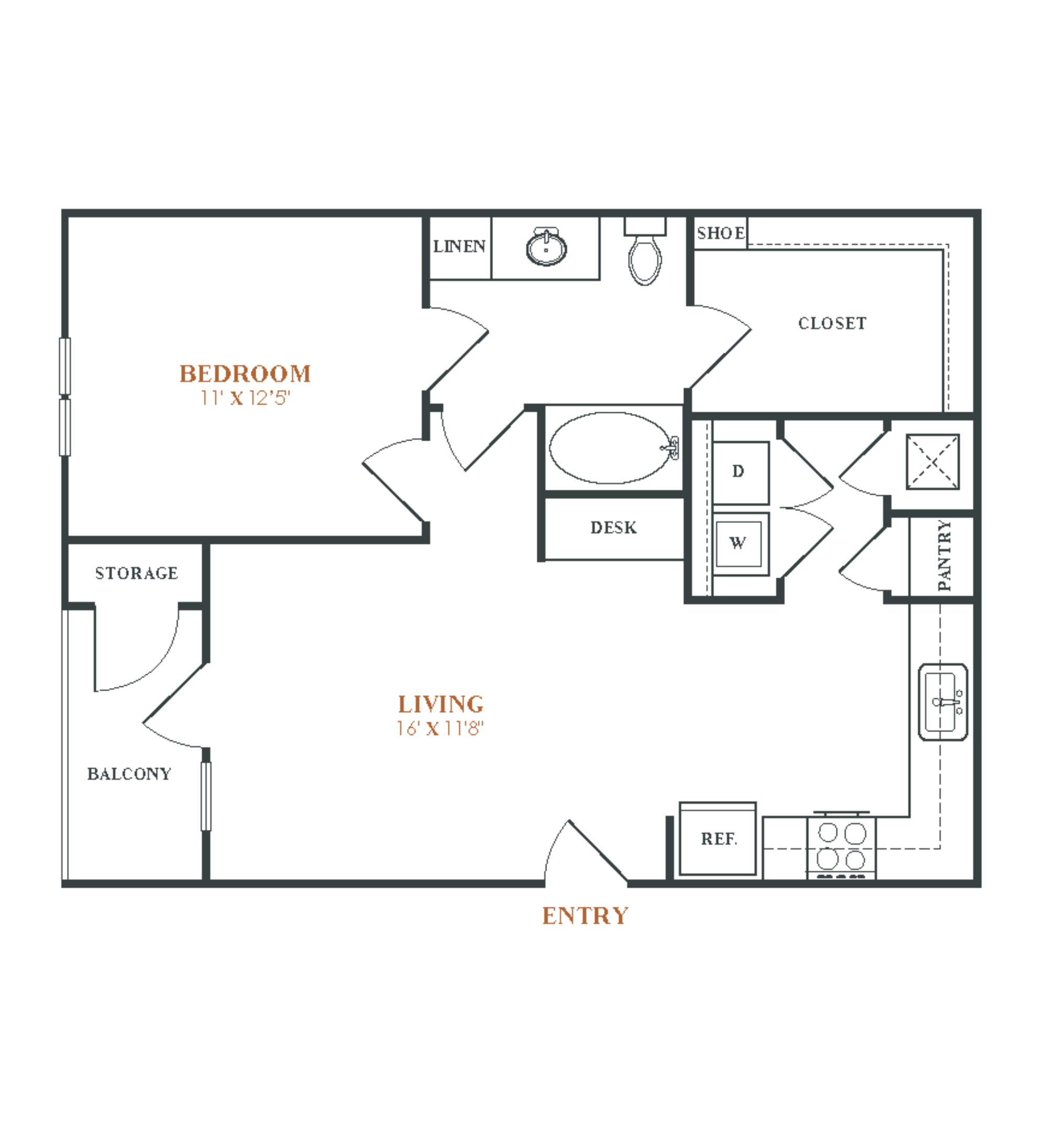 A1 floor plan